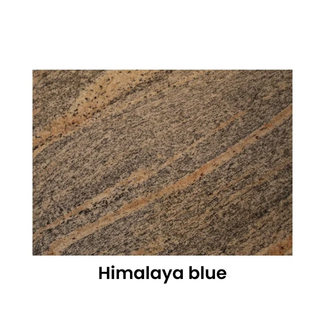 plaque de granit rectangulaire, couleur hilmalaya blue